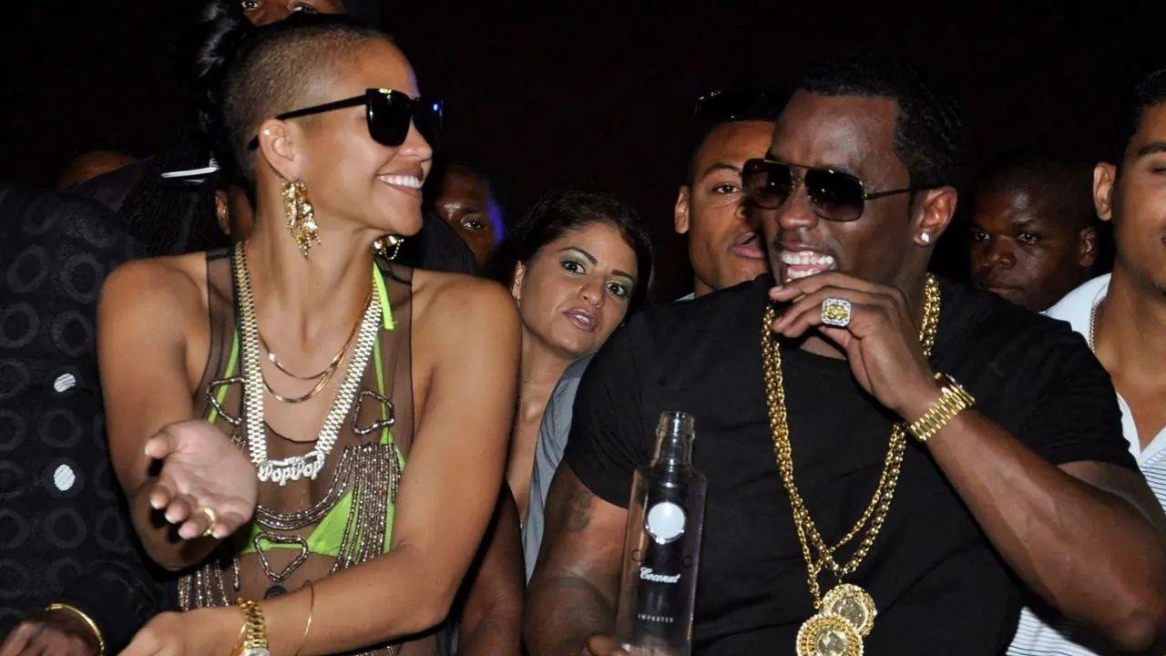 A photo of Sean Combs and Cassie Ventura