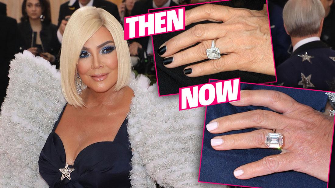 kris jenner diamond ring