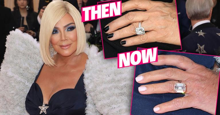 Kris Jenner Wears Caitlyn Engagement Ring Lookalike To Met Gala
