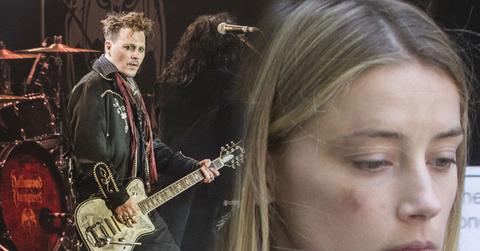 Amber Heard Accuses Johnny Depp Of Abuse -- New Allegations As Hollywood Vampires Performs