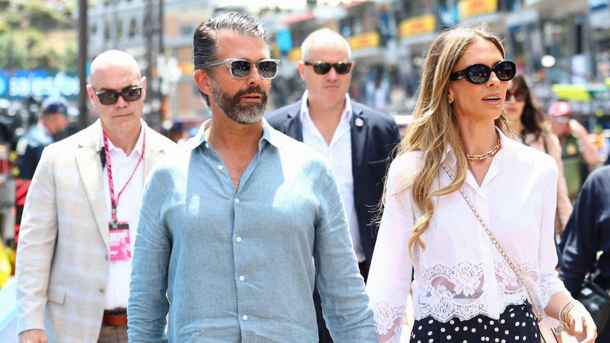 Photo of Donald Trump Jr. Bettina Anderson.