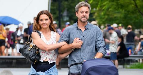 photo of Katie Holmes and Joshua Jackson