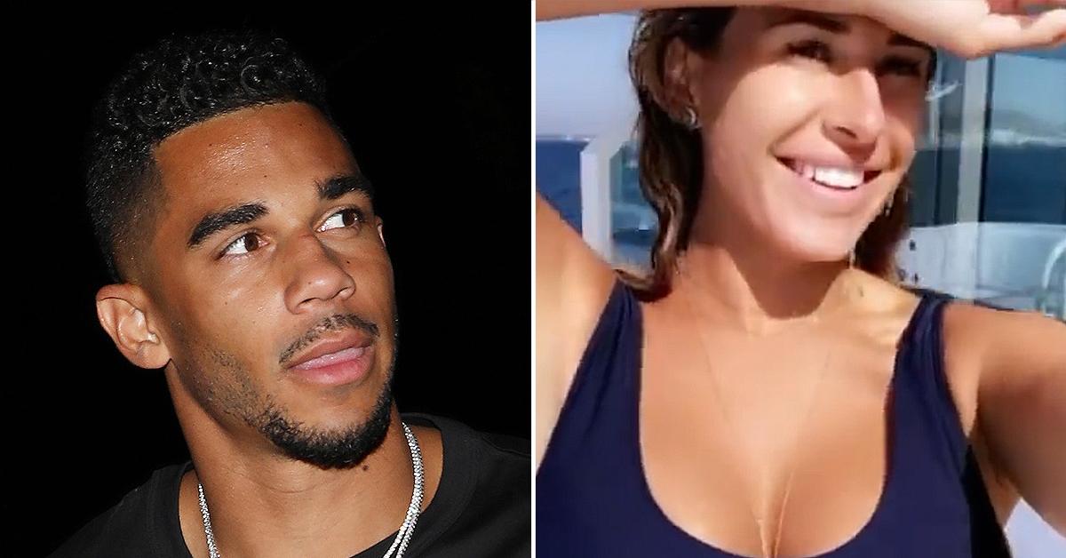 evander kane ex wife anna parties yacht days after restraining order domestic violence baby