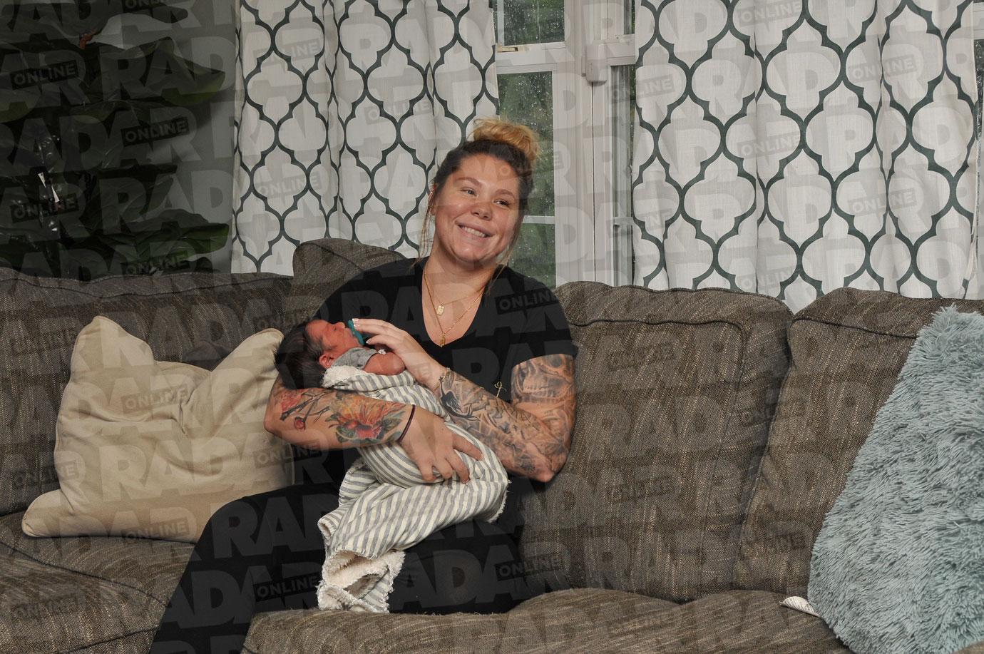 //kailyn lowry newborn son first photos teen mom