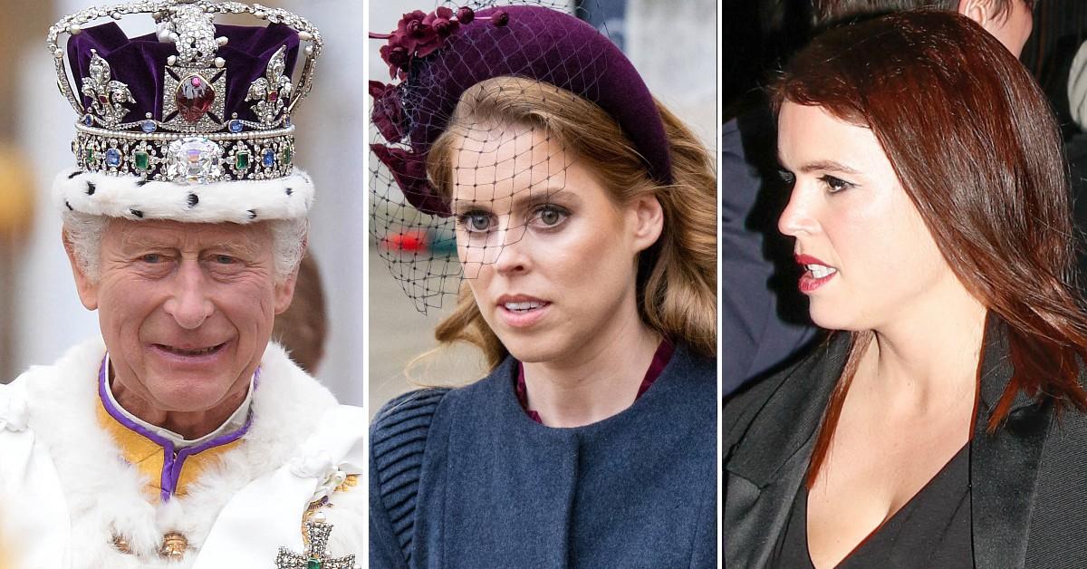 Beatrice and Eugenie Upset After Being Snubbed by King Charles