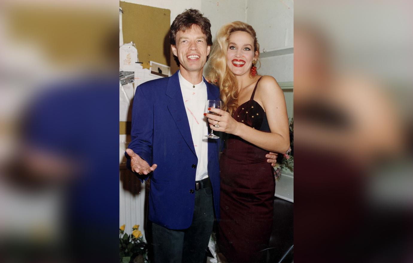 Mick Jagger and Jerry Hall Smiling Celebs Caught In Relationships With Nannies