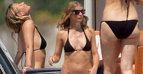 Gwyneth Paltrow shows off toned bikini body in saint tropez