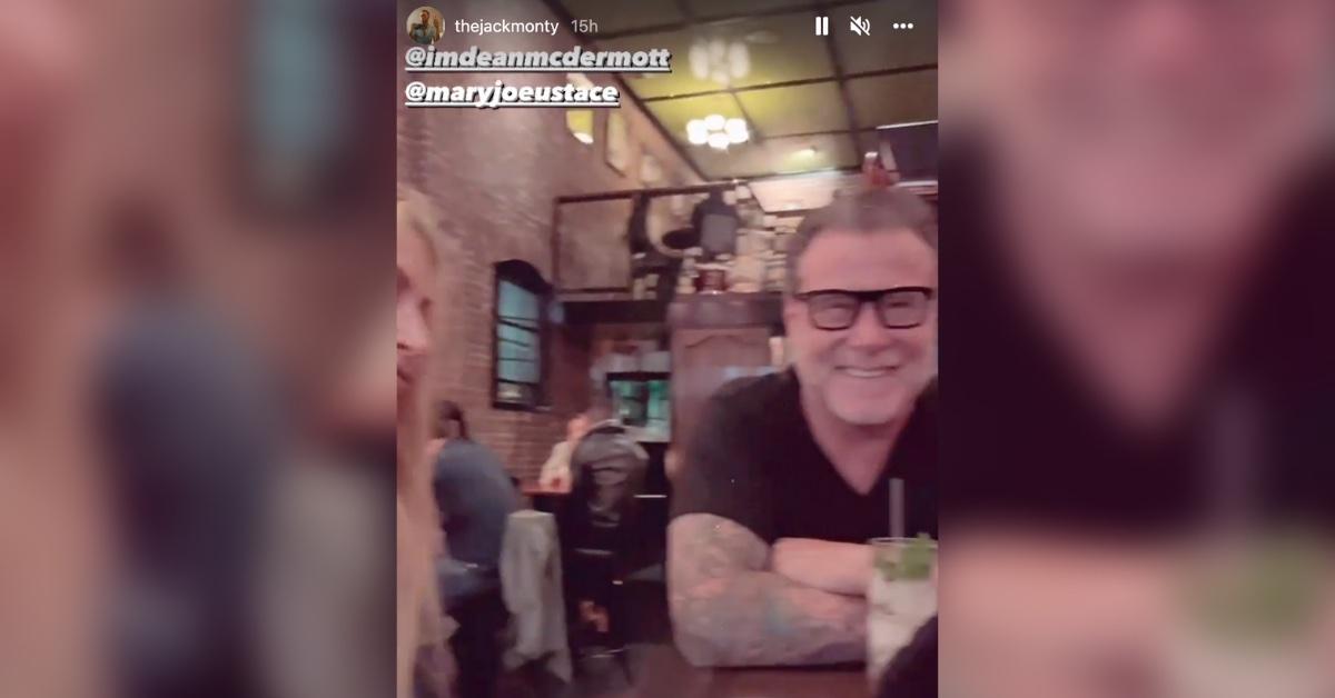 dean mcdermott reunites with ex mary jo eustace after split drama