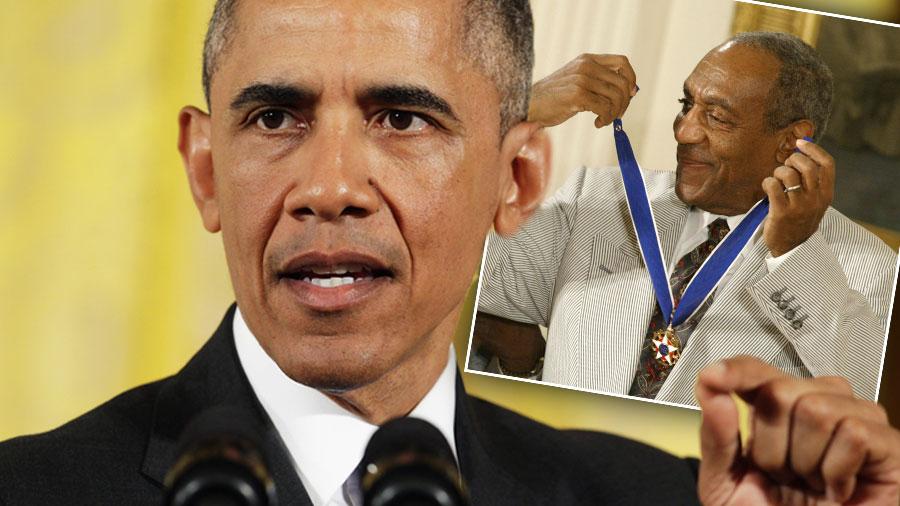 President Obama Defines Rape But Will Not Revoke Cosby Medal Of Freedom