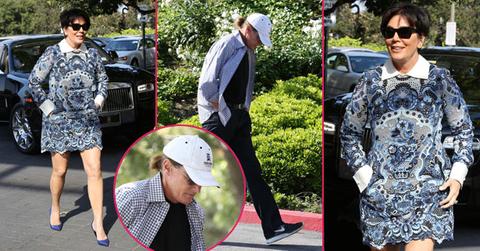 //kris bruce jenner easter sunday church