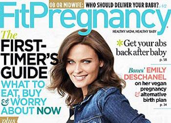 //fitpregnancy emilydeschanel cover