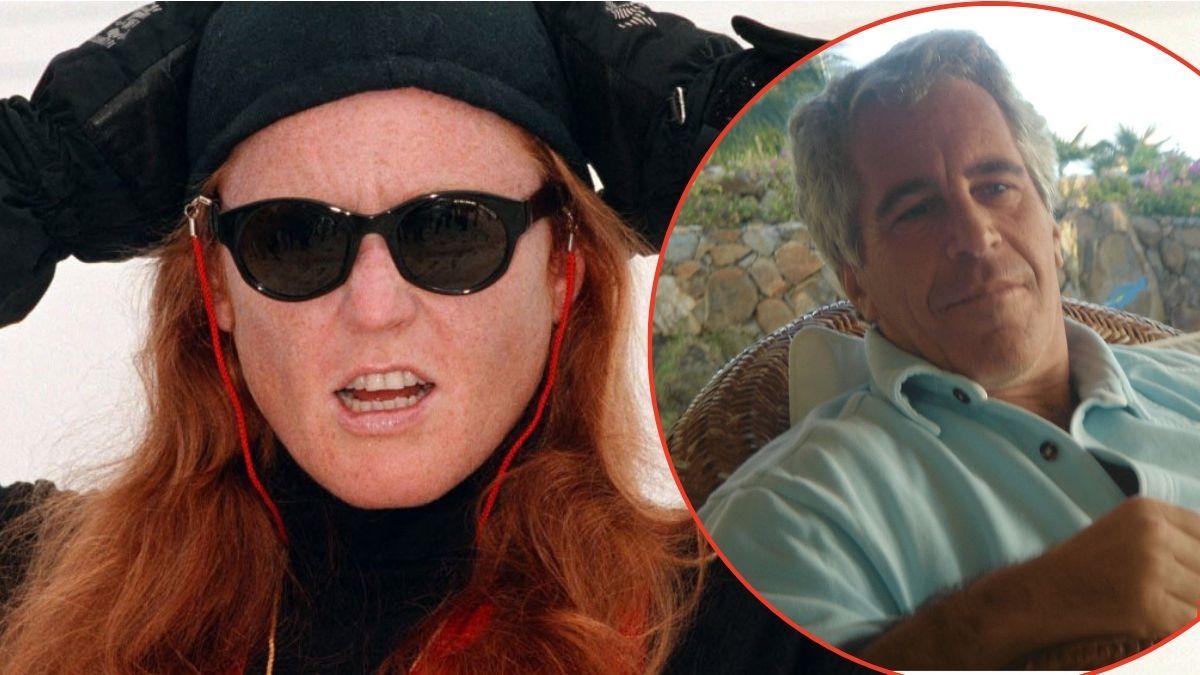 Photo of Sarah Ferguson and Jeffrey Epstein