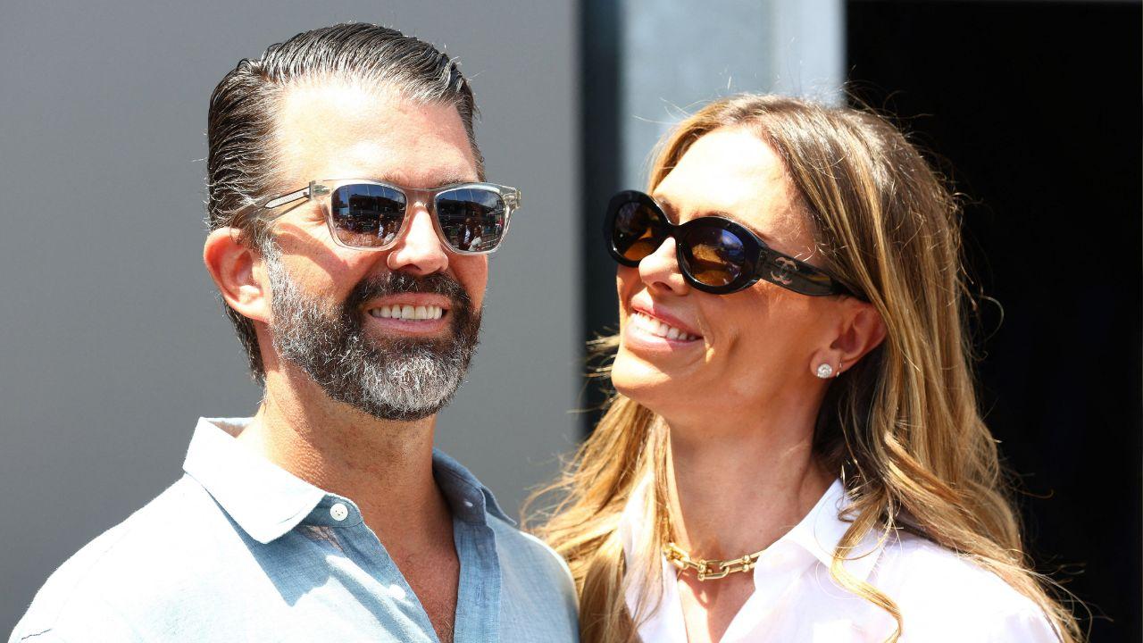 picture of donald Trump jr. and Bettina Anderson