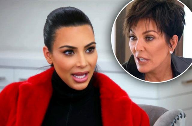 //kris jenner kicks kim kardashian out of house keeping up with the kardashians pp