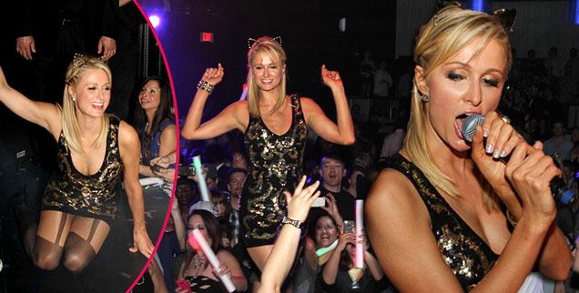 Once A Hot Mess, Always A Hot Mess! Paris Hilton Parties The Night Away!