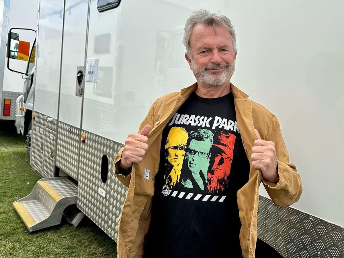 Sam Neill said he thought he was 'on the way out' before joining a CAR T-cell therapy trial after chemotherapy stopped working.