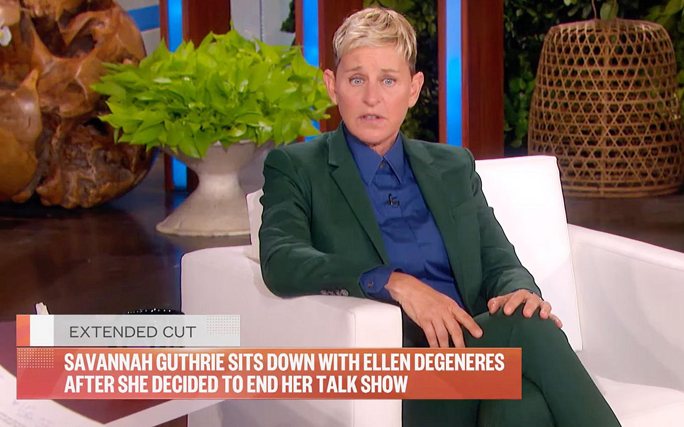 ellen degeneres savannah gurthrie toxic workplace allegations interview talk show today r