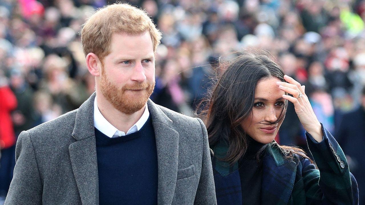 Photo of Prince Harry and Meghan Markle