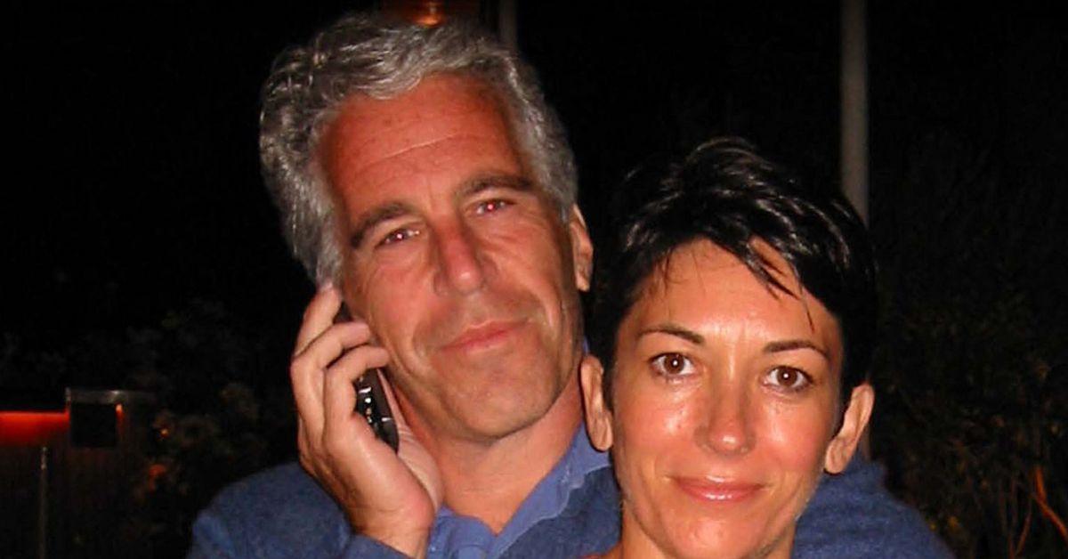 Photo of Jeffrey Epstein and Ghislaine Maxwell