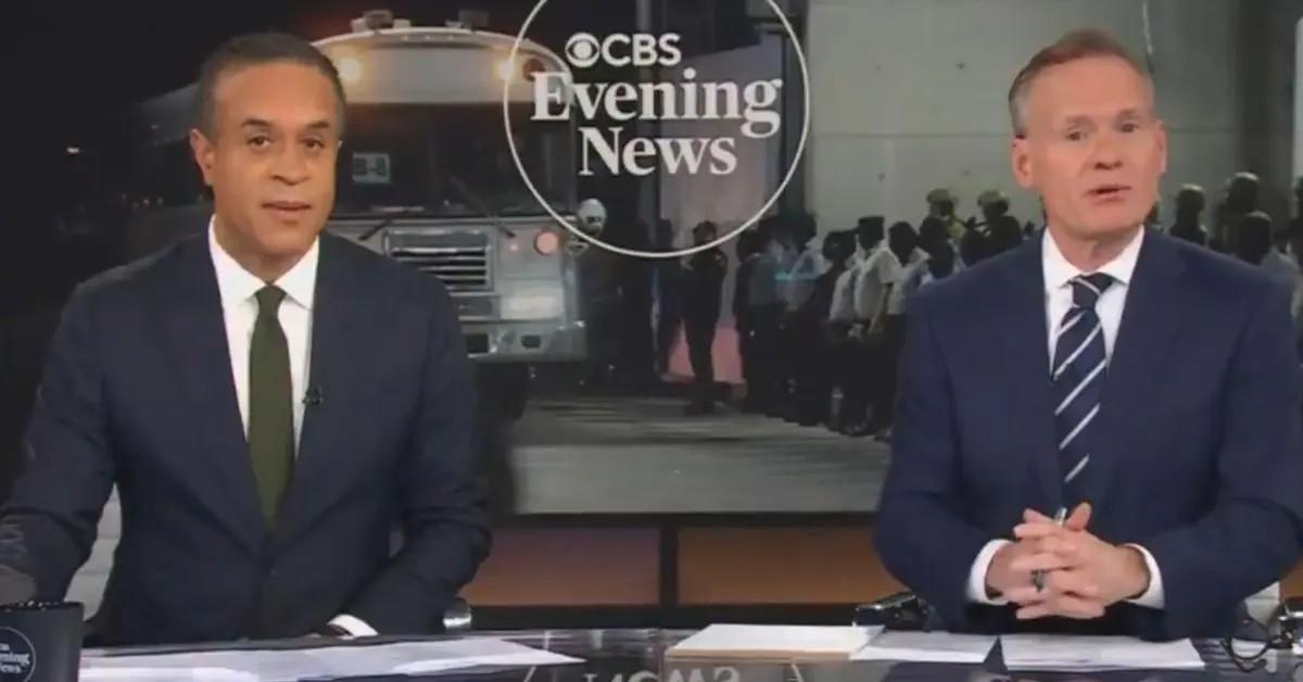 photo of CBS Evening News Team