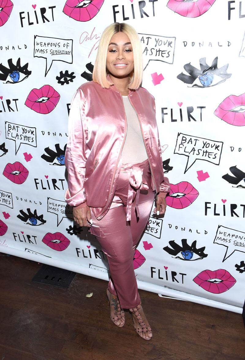 Pregnant Blac Chyna Looks Ready To Pop In Tight Pink Tracksuit