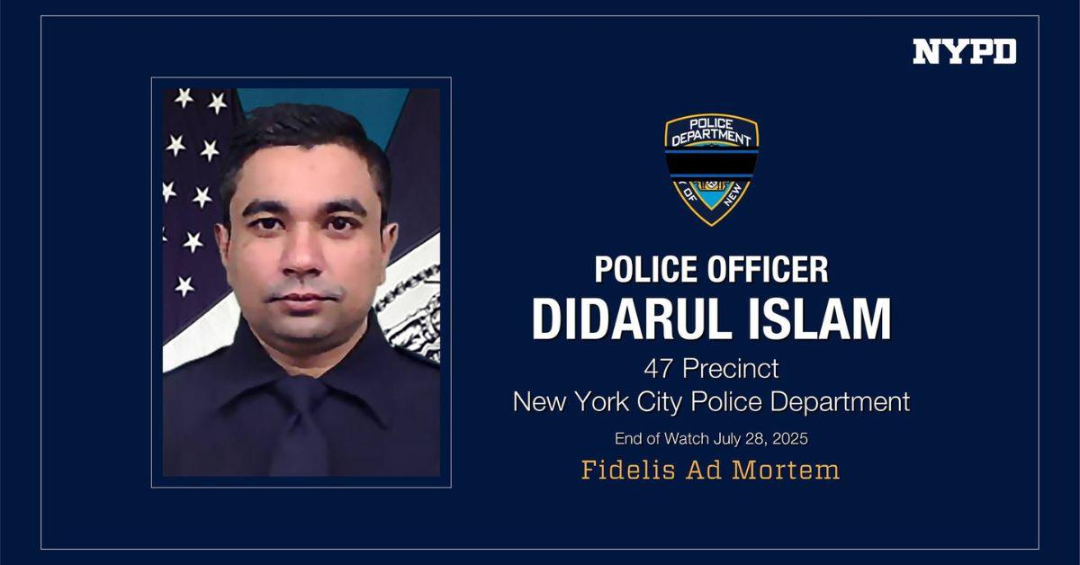 Four people, including an off-duty police officer, were killed in the Midtown Manhattan shooting.