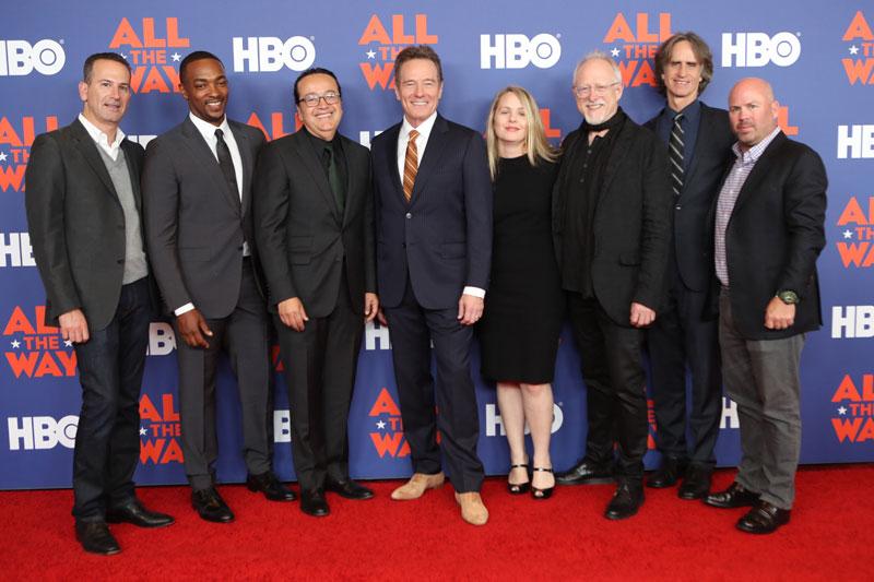 //Darryl Frank Anthony Mackie Len Amato Bryan Cranston Tara Grace Robert Schenkkan Jay Roach Justin Falvey