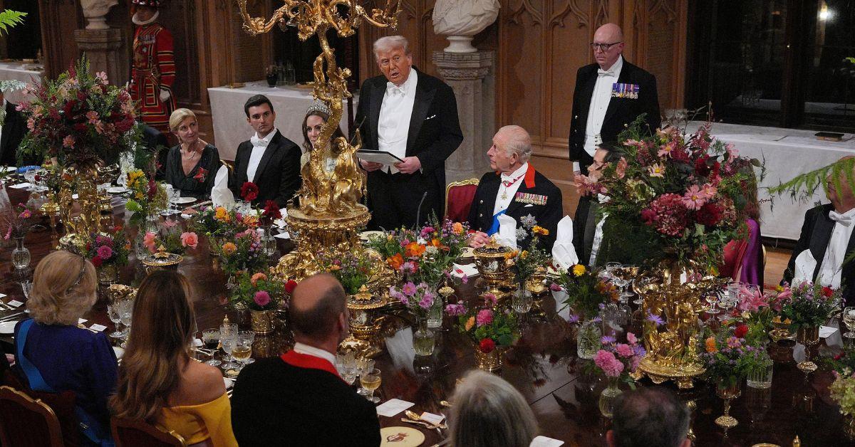 king charles chefs clashed donald trump secret service windsor castle
