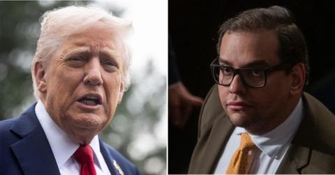 Photo of Donald Trump, George Santos