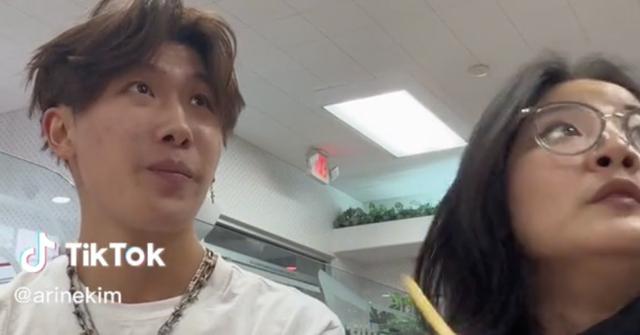 man arrested hate crime in n out burger tiktok pp