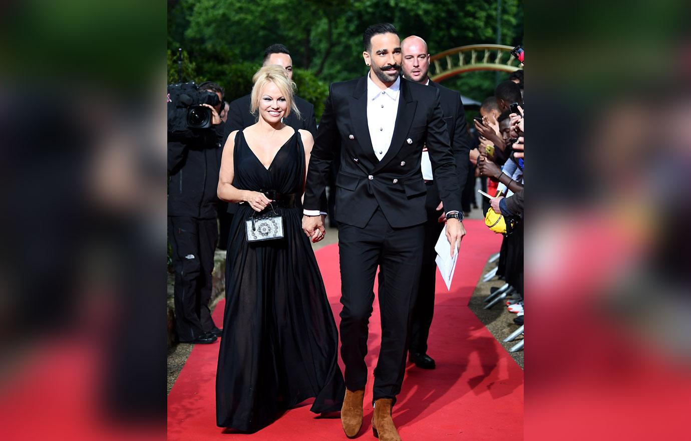 Pamela Anderson & World Cup Soccer Adil Rami Boy Toy Loved Up In France