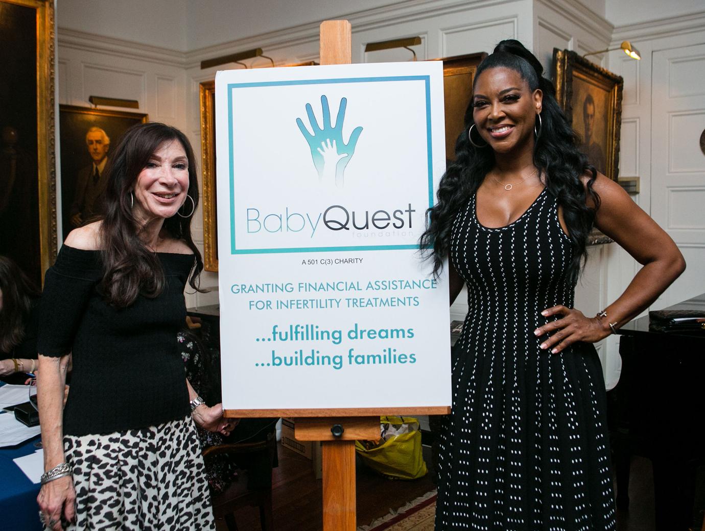 Baby Quest East Coast Ambassador Kenya Moore of the Real Housewives of Atlanta