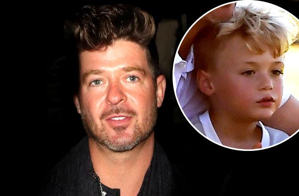 Robin Thicke DITCHED Visitation With Son For Business Meeting, Source Says