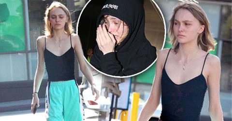 Lily Rose Depp Scary Skinny Weight Arms