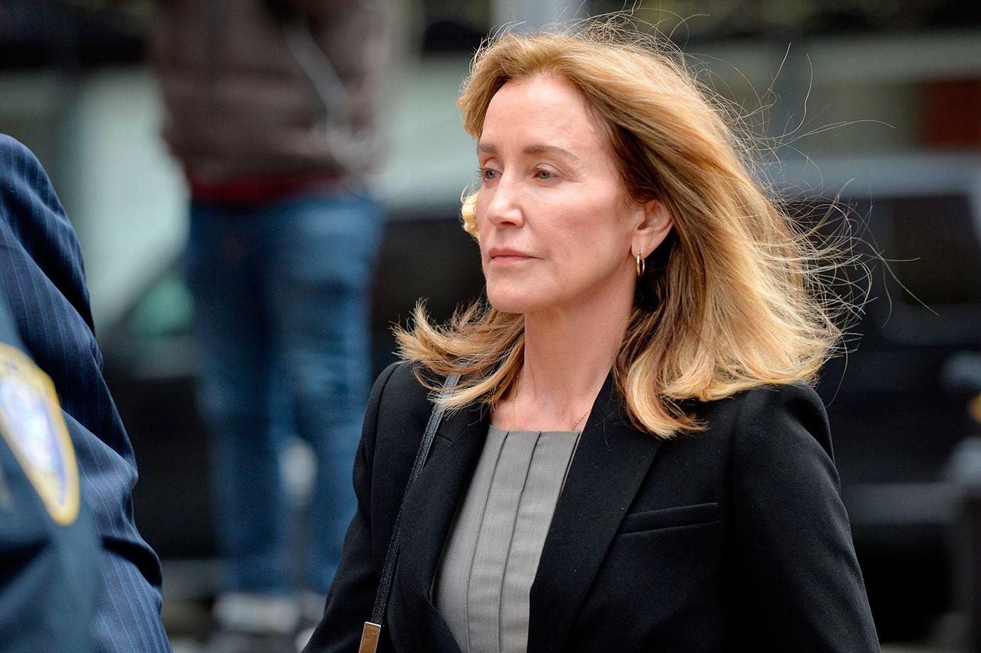 Felicity Huffman Appears In Court Amid College Admissions Bribery Scandal