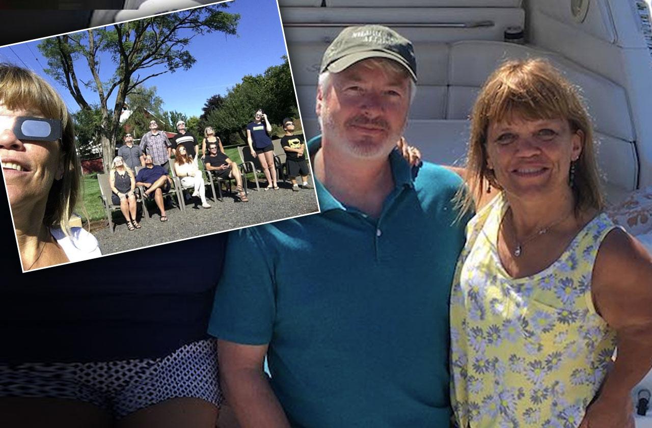Amy Roloff & Chris Marek Watch Solar Eclipse With Family