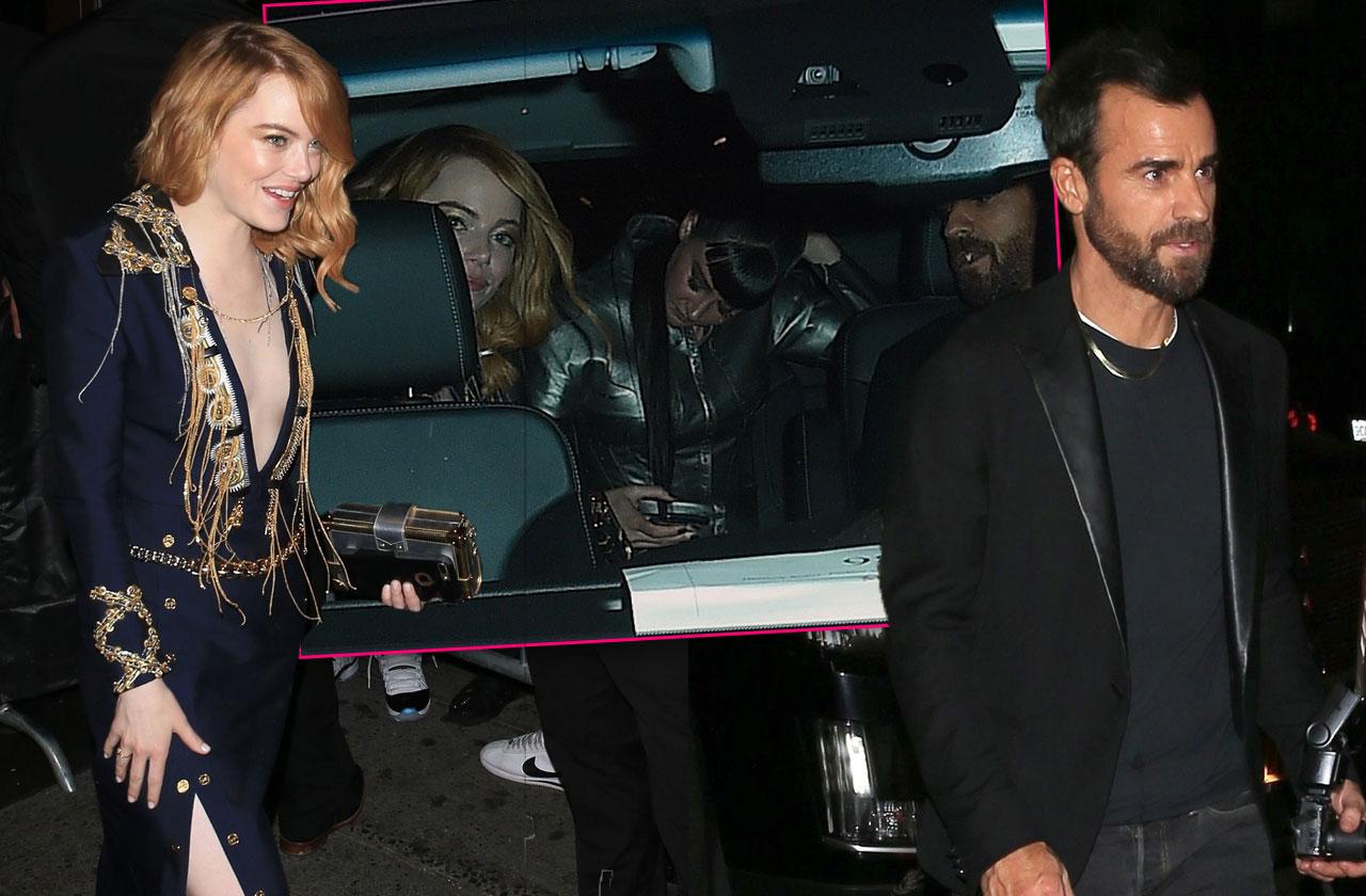 Justin theroux dating who 2018 is Emma Stone