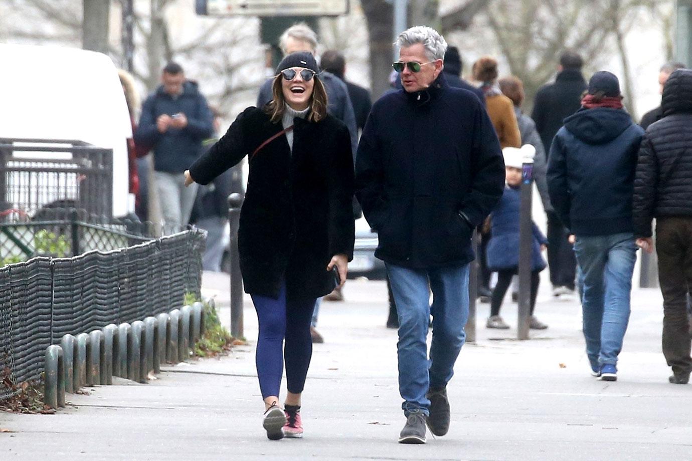 Katharine McPhee David Foster Paris Vacation