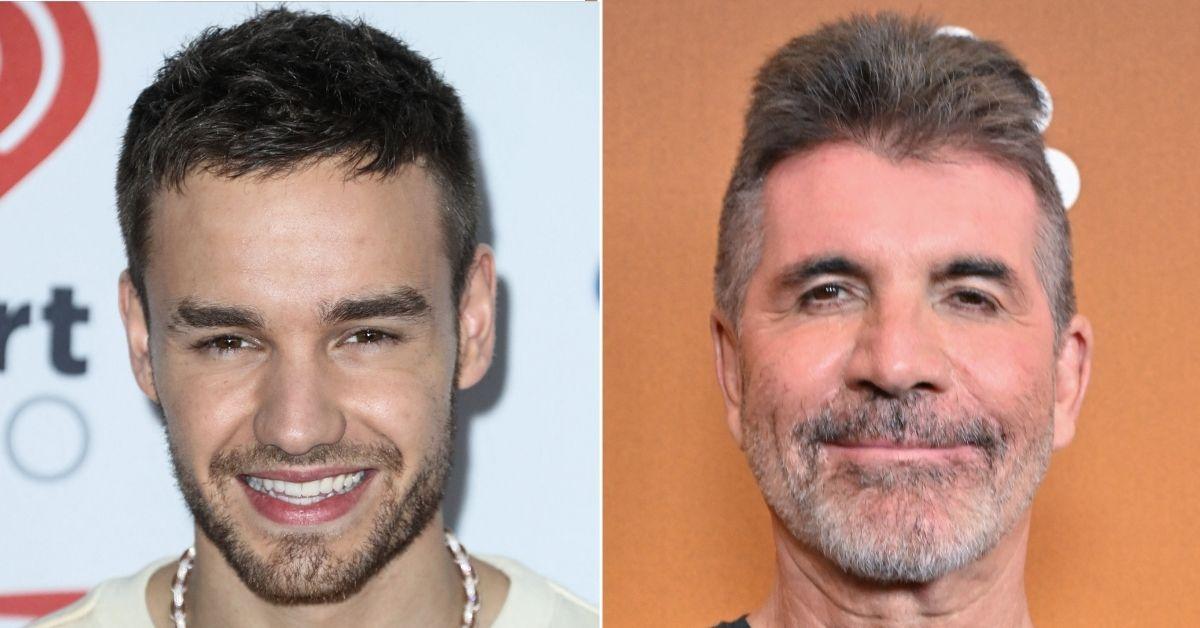 Liam Payne and Simon Cowell