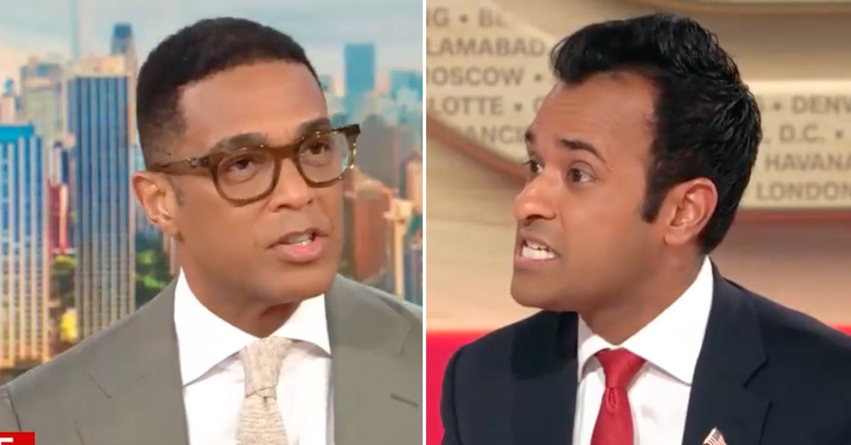 Don Lemon Explodes On Vivek Ramaswamy For 'Splaining' Black History