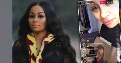 //Blac Chyna cries meltdown video pp