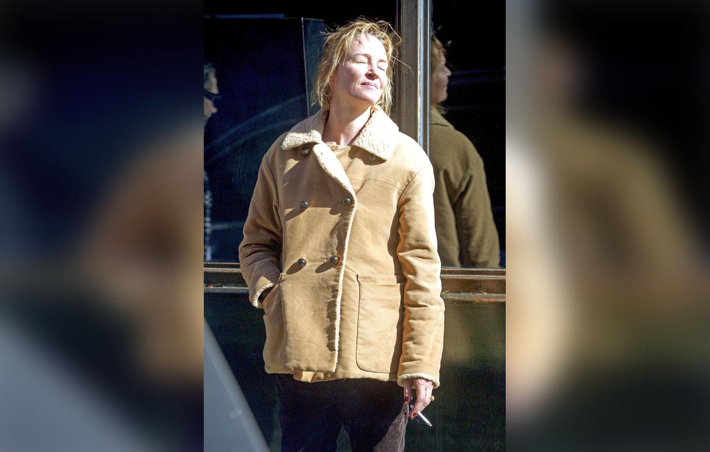 //uma thurman no makeup smoking custody battle