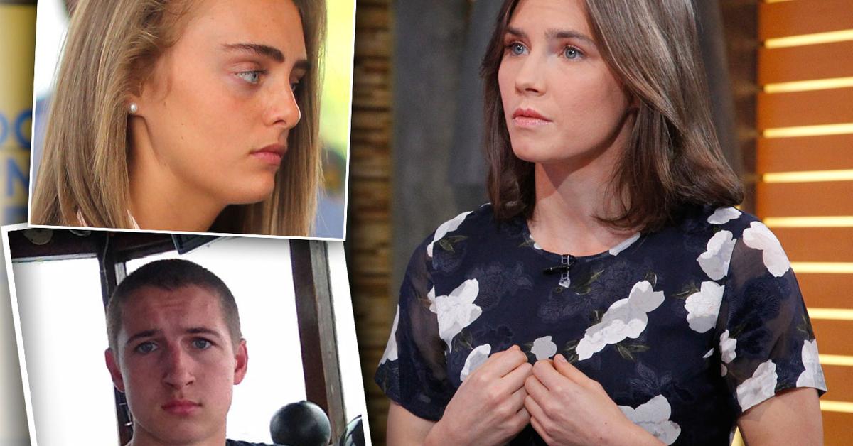 Amanda Knox Supports Michelle Carter Teen Text Killer