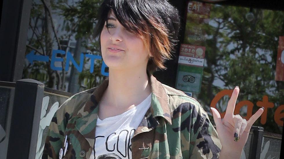 Paris Jackson Returns Home