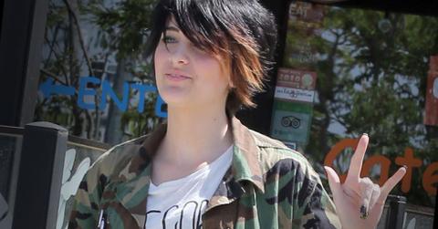 Paris Jackson Returns Home