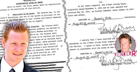 //redmond trustee ryan oneal wide