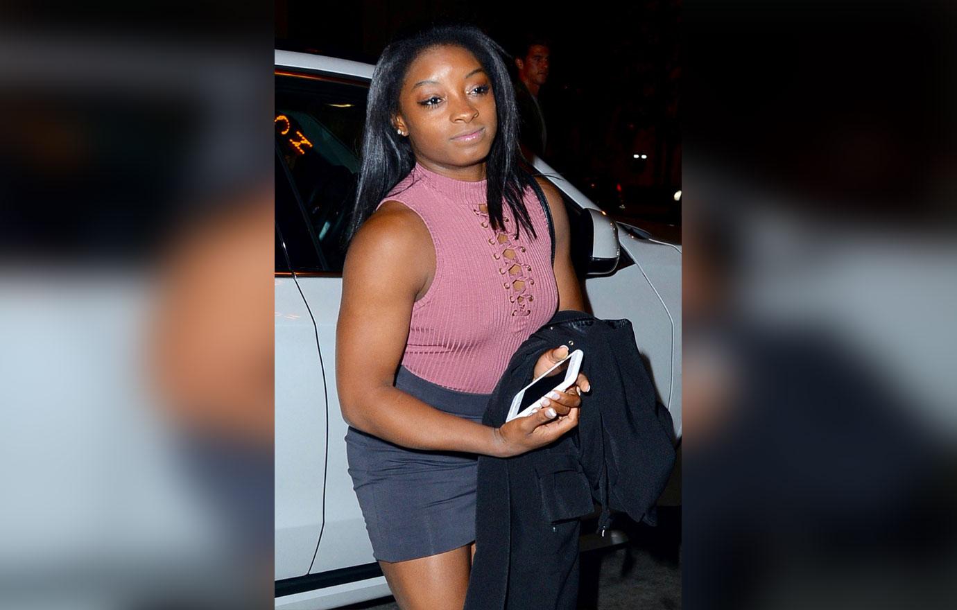 simone biles troubled childhood dad evicted sister car accident dwts