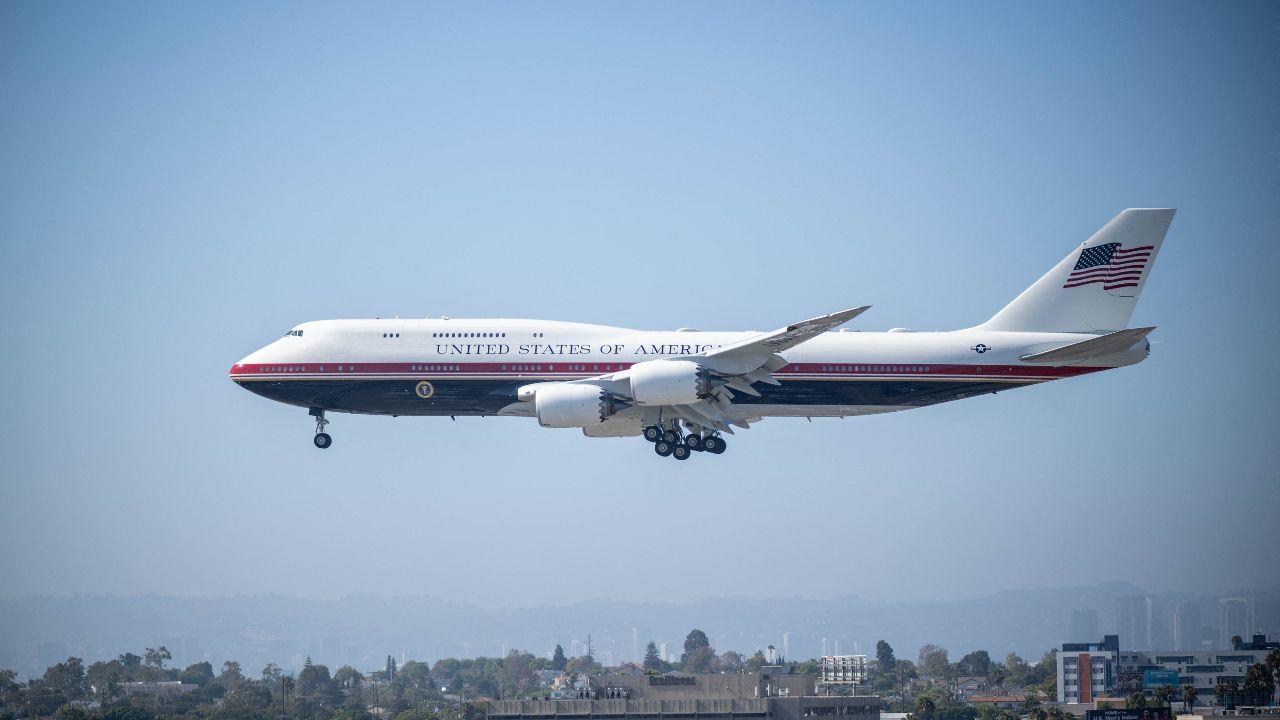 A photo of Air Force One