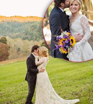 A Moment Like This! Kelly Clarkson Ties The Knot To Boyfriend Brandon ...