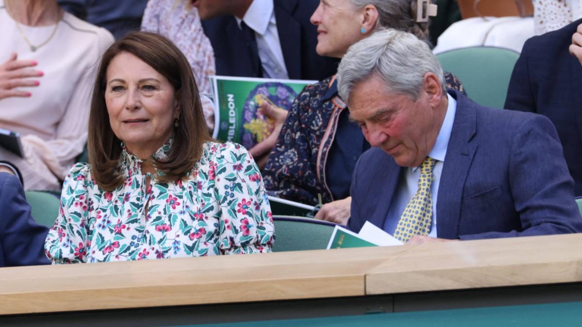 Photo of Carole Middleton, Michael Middleton